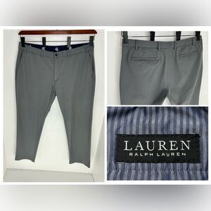 Lauren Ralph Lauren LRL Gray Pants Mens 40x30 Black Label Performance‎ Golf